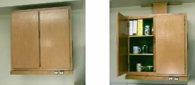 Approach for the cabinet