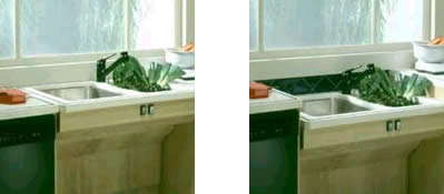 Approach for the sink